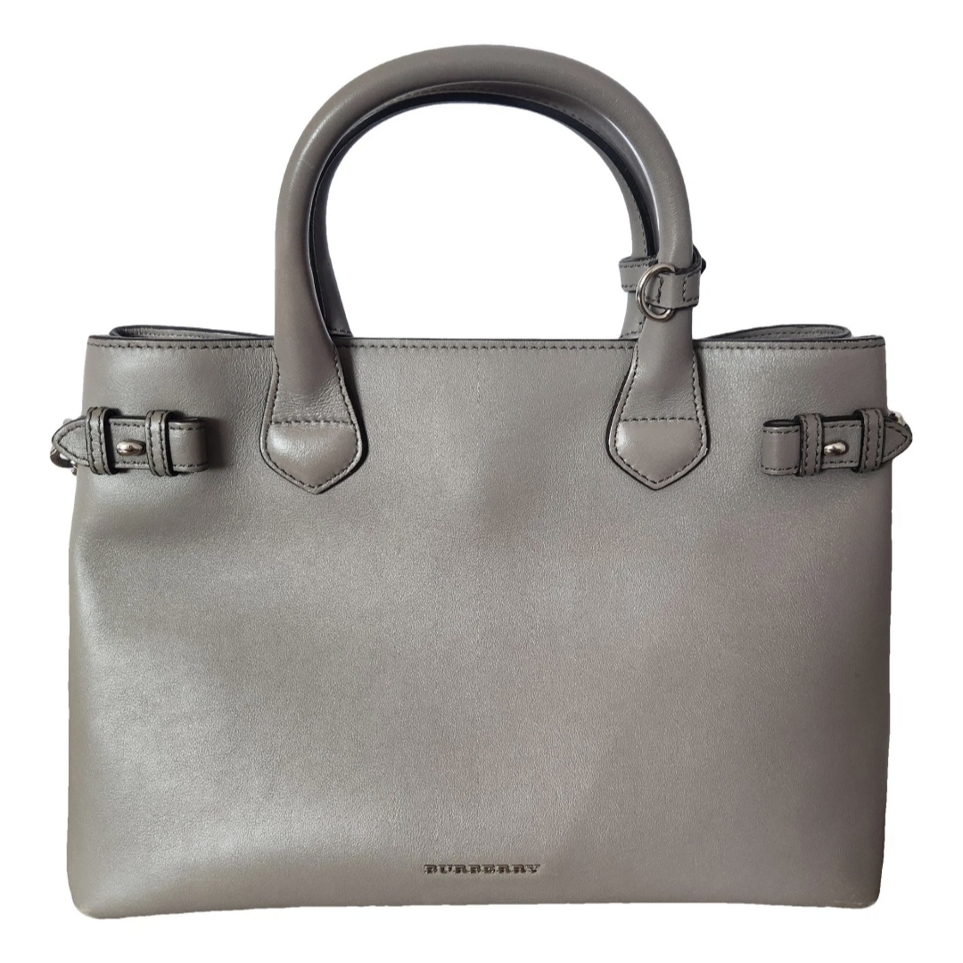 Burberry The Banner Gray Medium Bag
